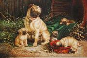 unknow artist Dogs 028 oil on canvas